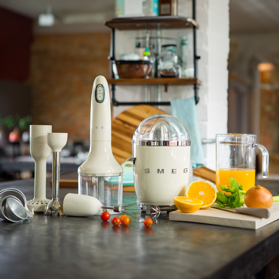 Smeg El Blender Seti New Version Krem Hbf22creu 