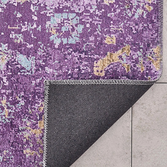 Kaşmir Halı Dekoratif Art Trend Lilac 80x150 cm