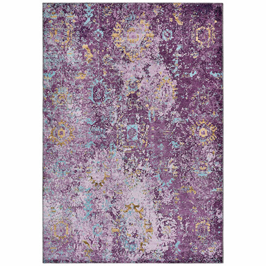 Kaşmir Halı Dekoratif Art Trend Lilac 80x300 cm