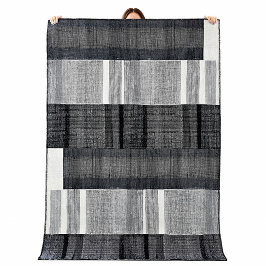 Kaşmir Halı Dekoratif Art Trend Deep Black 160x230 cm