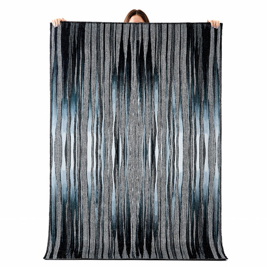 Kaşmir Halı Dekoratif Art Trend Black Line 180x280 cm