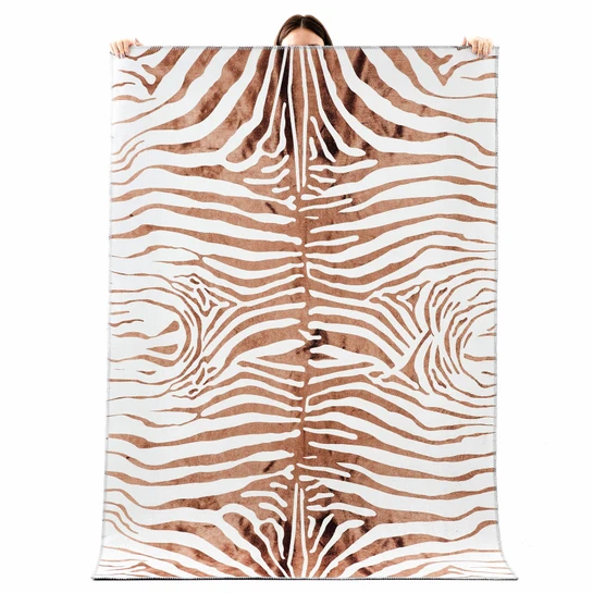 Kaşmir Halı Dekoratif Art Trend Snow Tiger 120x180 cm