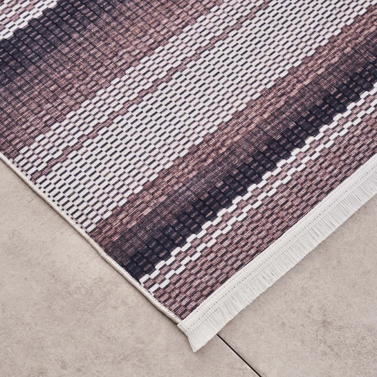 Kaşmir Halı Dekoratif Art Trend Örgü 80x150 cm