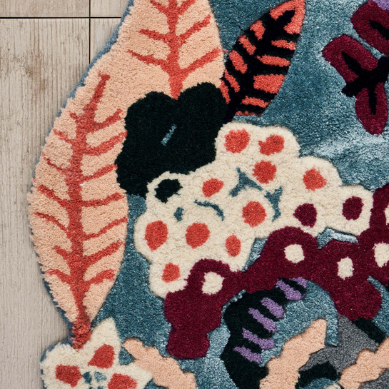 Kaşmir Halı Handmade Garden Turquoise 120x180 cm