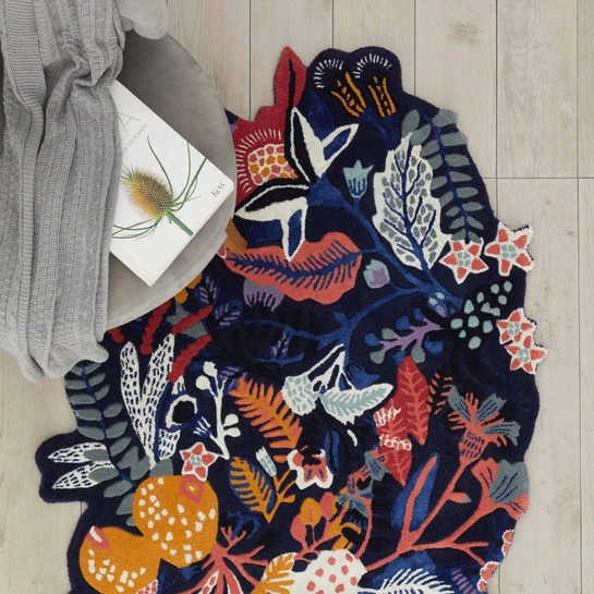 Kaşmir Halı Handmade Garden Violet 120x180 cm