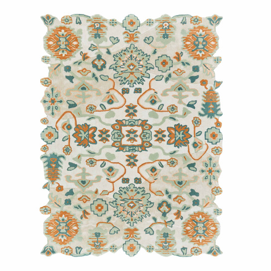 Kaşmir Halı Handmade Garden Blue Serenity 185x245 cm