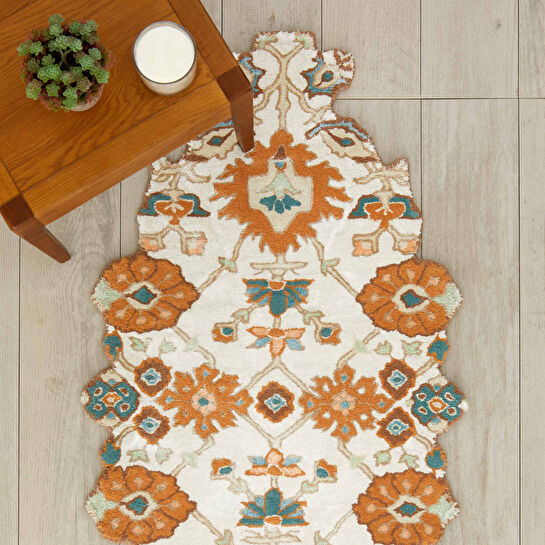 Kaşmir Halı Handmade Garden Earthy Serenity 76x145 cm