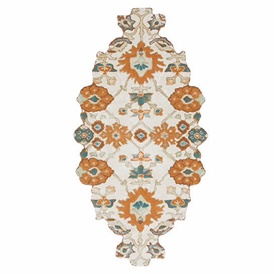 Kaşmir Halı Handmade Garden Earthy Serenity 76x145 cm