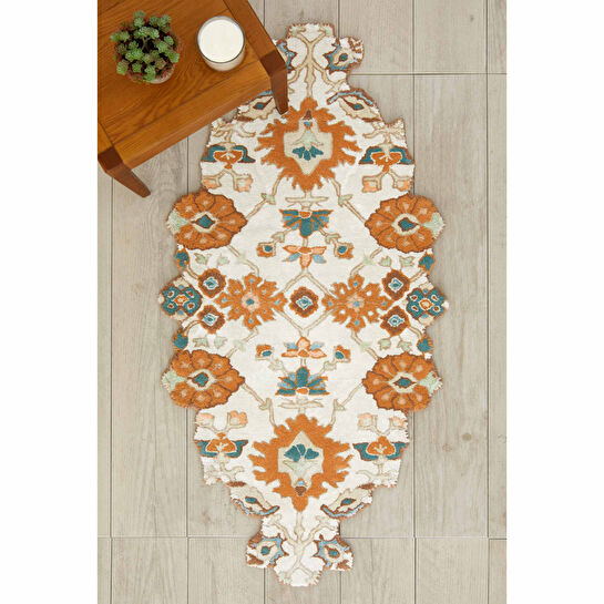 Kaşmir Halı Handmade Garden Earthy Serenity 76x145 cm