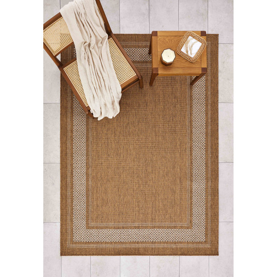 Kaşmir Halı 7/24 Kilim Jüt İncekum 80x150 cm