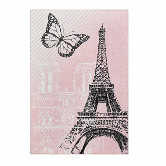 Kaşmir Halı Dekoratif Art Çocuk/Genç Eiffel 80x150 cm