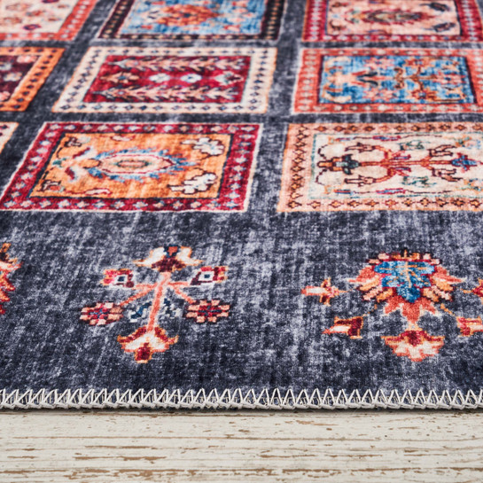 Kaşmir Halı Dekoratif Art Türkmen Artuk 80x300 cm