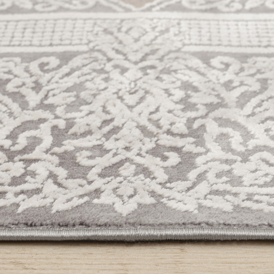 Kaşmir Halı Viskon Premium Alaz Gri 240x340 cm