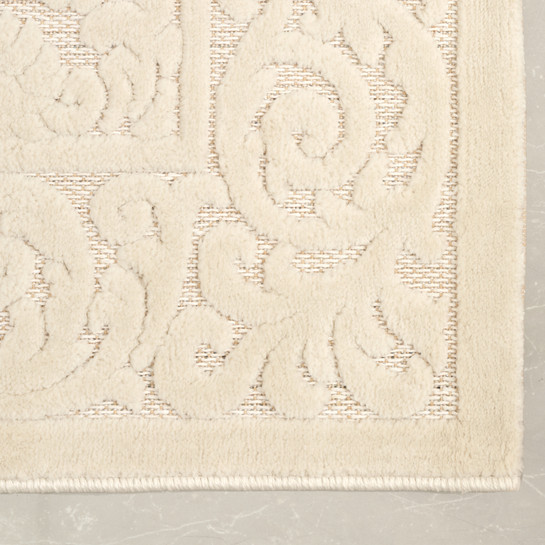 Kaşmir Halı 7/24 Queen Victoria White 160x230 cm