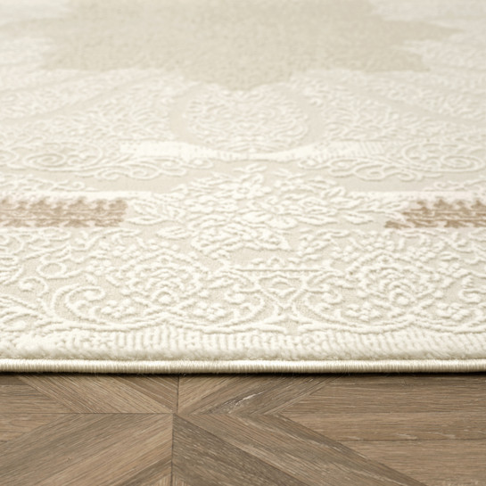 Kaşmir Halı 7/24 Lucente Pearl 80x300 cm 