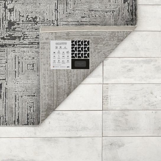 Kaşmir Halı 7/24 Noble Dune Gray 80x150 cm