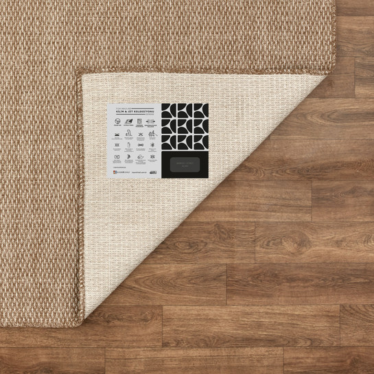 Kaşmir Halı 7/24 Kilim Jüt Serene 120x180 cm 