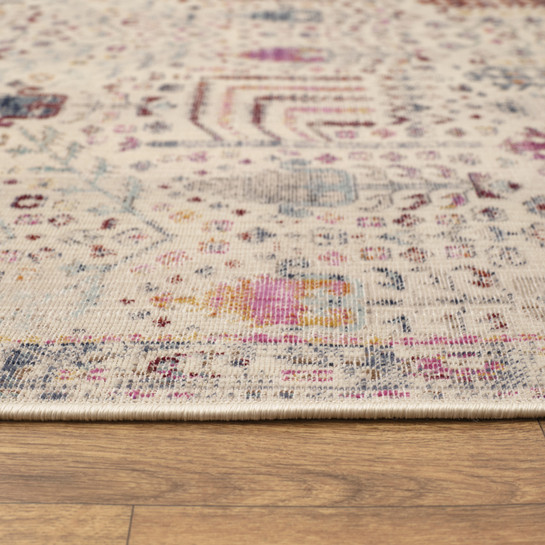 Kaşmir Halı 7/24 Kilim ve Jüt  Sümbül 160x230 cm