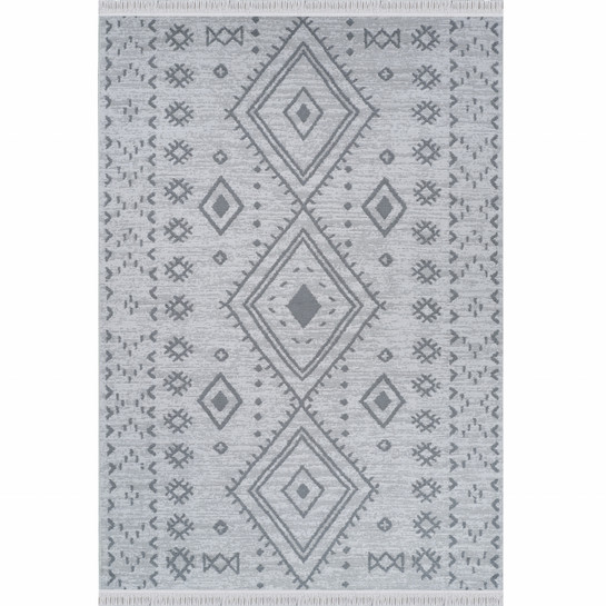 Kaşmir Halı 7/24 Kilim Jüt Hatka 100x300 cm