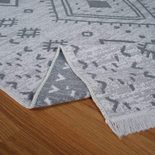 Kaşmir Halı 7/24 Kilim Jüt Hatka 100x300 cm