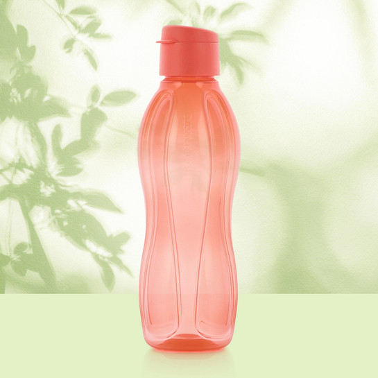Tupperware Eco+ Şişe Kolay Kapak 1 Litre Karpuz Pembe