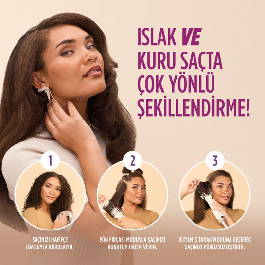 Shark SmoothStyle Saç Kurutmalı Şekillendirici + Seyahat Çantası