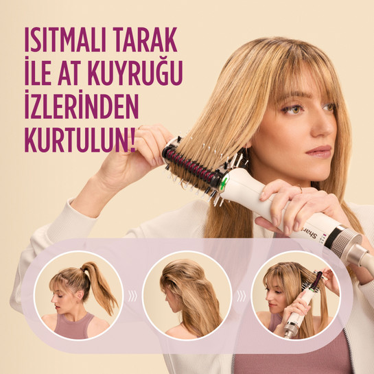 Shark SmoothStyle Saç Kurutmalı Şekillendirici + Seyahat Çantası