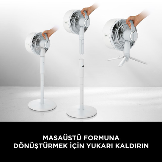 Shark FlexBreeze Portatif Fan Beyaz 