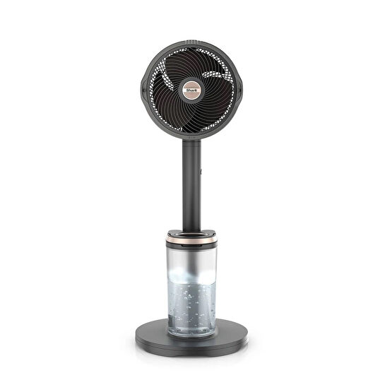 Shark FlexBreeze ProMist Taşınabilir Buharlı Fan İç ve Dış Mekan Uyumlu, Siyah
