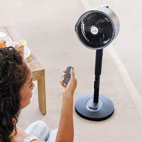 Shark FlexBreeze ProMist Taşınabilir Buharlı Fan İç ve Dış Mekan Uyumlu, Siyah