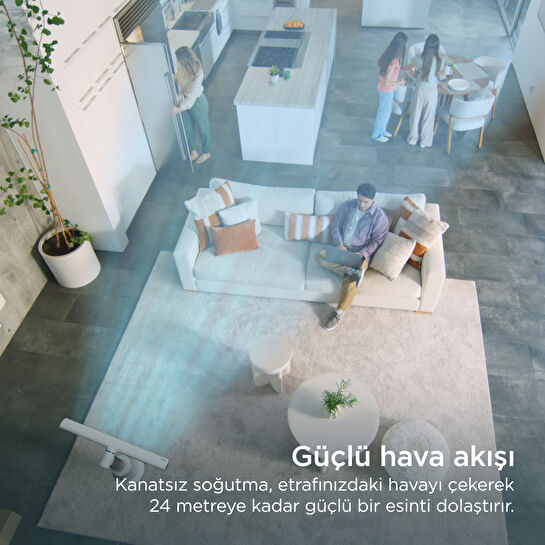 Shark TurboBlade Çok Yönlü Yüksek Hızlı Serinletici Fan Beyaz