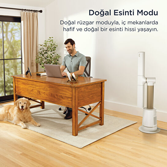 Shark TurboBlade Çok Yönlü Yüksek Hızlı Serinletici Fan Beyaz