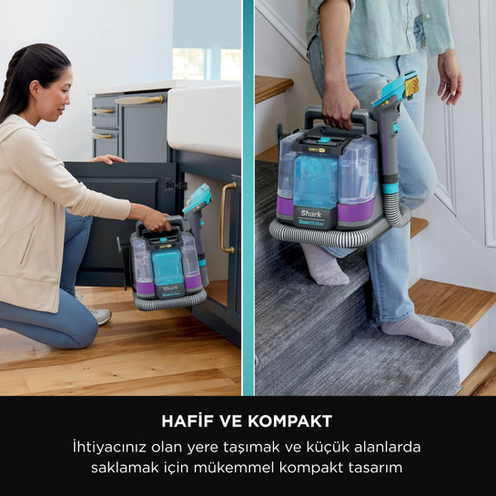 Shark StainStriker HairPro Pet Koltuk Yıkama ve Leke Çıkarma Makinesi