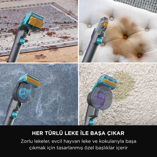 Shark StainStriker HairPro Pet Koltuk Yıkama ve Leke Çıkarma Makinesi