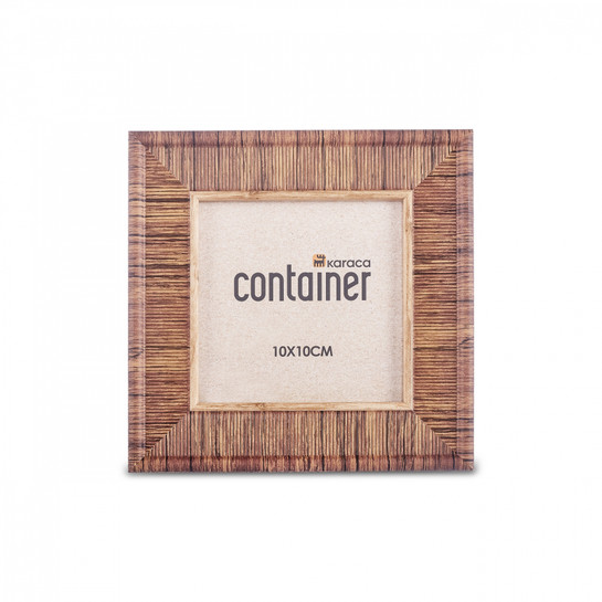 Karaca Container Elowen Çerçeve Kahverengi 10x10 cm
