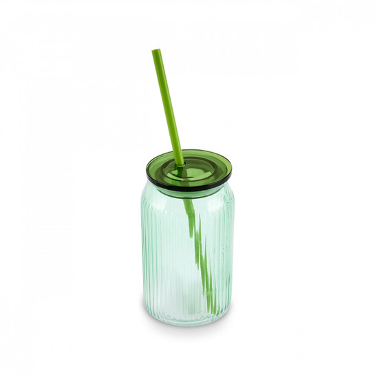Karaca Container Verano Pipetli Bardak Yeşil 500 ml