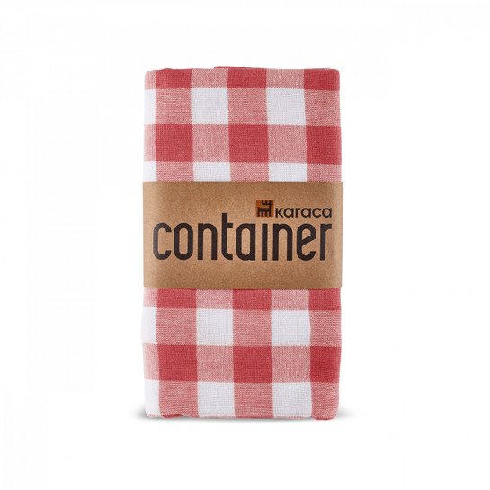 Karaca Container Pötikare Masa Örtüsü 160x160 cm Kırmızı