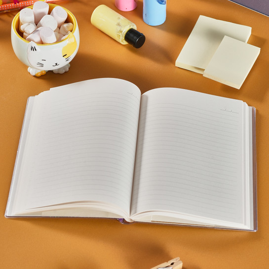 Karaca Container Magical Unicorn Çizgili 40 Yaprak Sulu Simli Defter