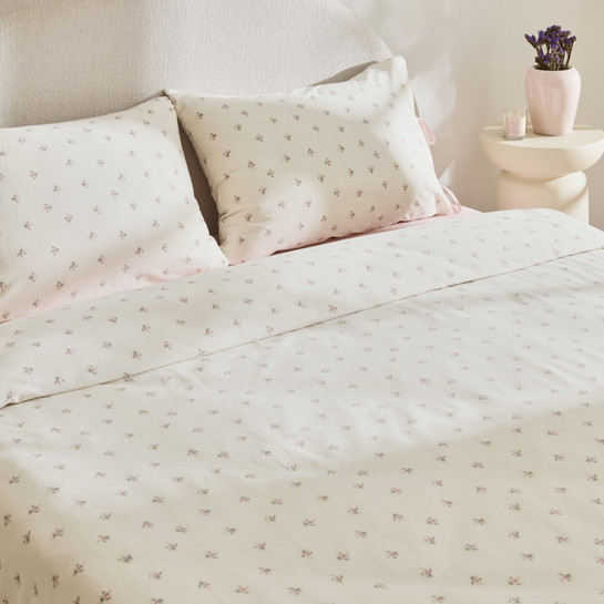 Kaşmir Home Nefso Çift Kişilik Nevresim Takımı Rose 