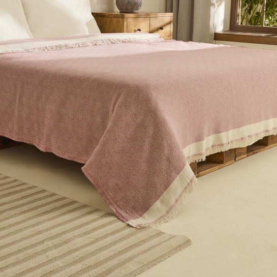 Kaşmir Home Frida Çift Kişilik Pike Rose