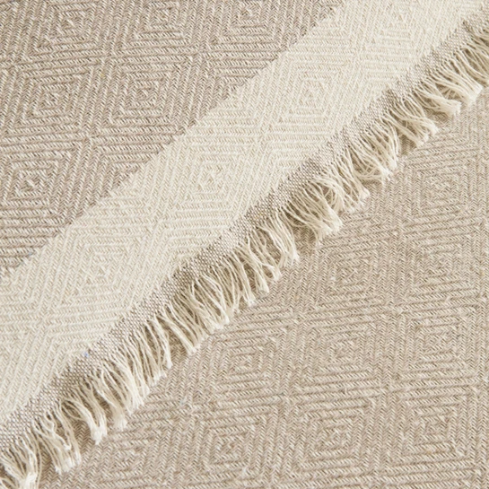 Kaşmir Home Frida Çift Kişilik Pike Bej