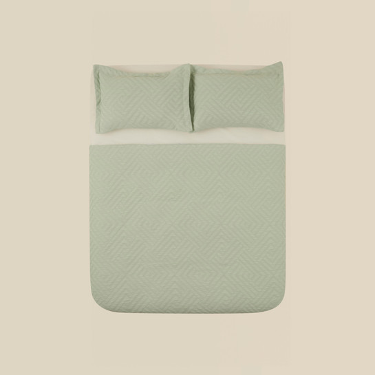 Kaşmir Home Essence Çift Kişilik Yatak Örtüsü Takımı Çağla