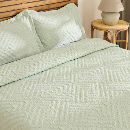 Kaşmir Home Essence Çift Kişilik Yatak Örtüsü Takımı Çağla