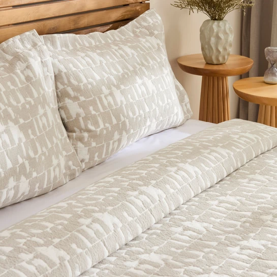 Kaşmir Home Breeze Çift Kişilik Yatak Örtüsü Takımı Gri
