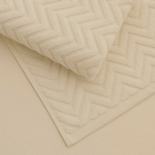 Kaşmir Home Frey Ayak Havlusu 2'li Offwhite