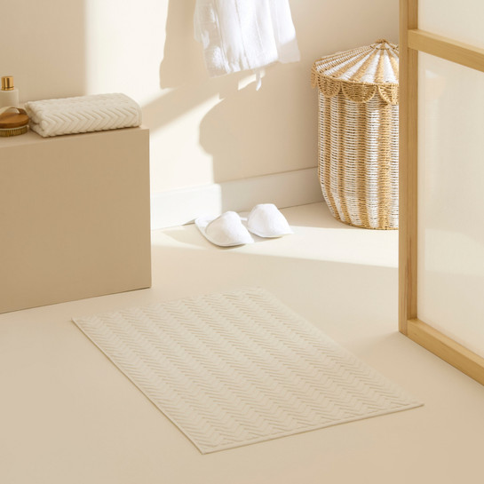 Kaşmir Home Frey Ayak Havlusu 2'li Offwhite