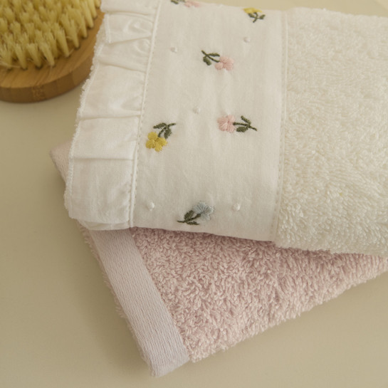 Kaşmir Home Nils 2'li El Havlusu Set Offwhite 