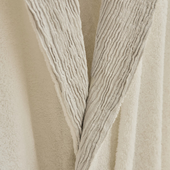 Kaşmir Home Elin 6 Parça Aile Banyo Seti Offwhite Gri
