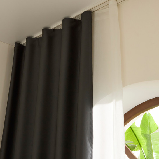 Kaşmir Home Bloom Dark Blackout Antrasit Perde 150x270 cm