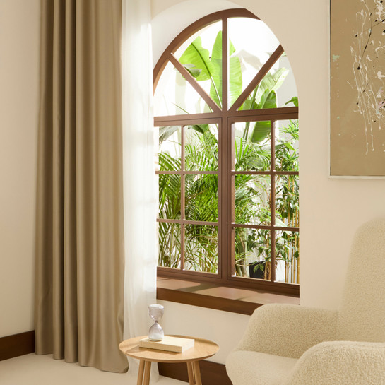 Kaşmir Home Harper Star Blackout Koyu Taş Perde 150x270 cm